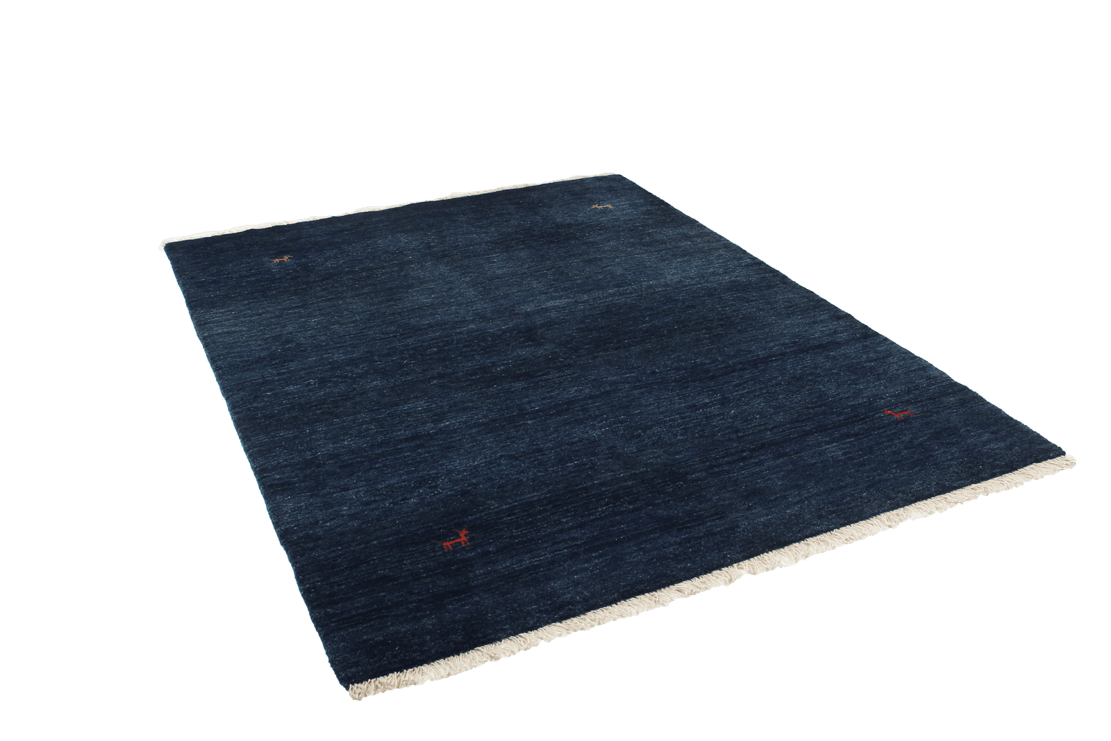 Gabbeh — Hand-knotted, 153x205 cm, Blue, 100% Virgin Wool | View 4