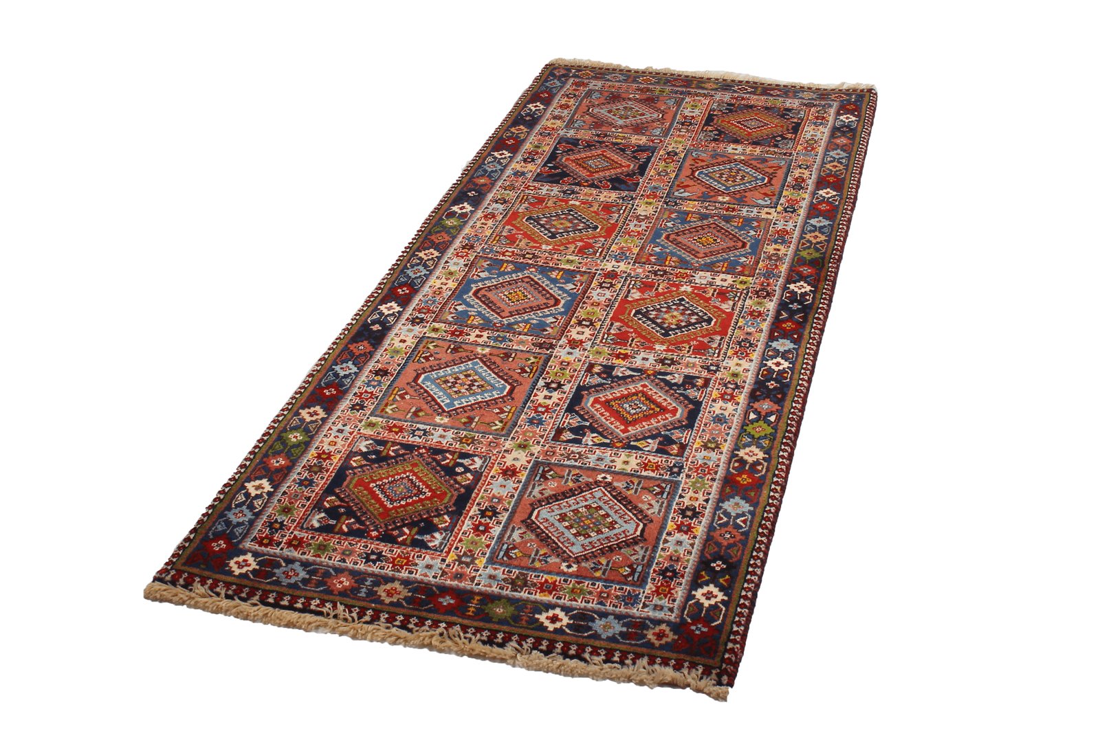 Yalameh — Hand-knotted, 78x191 cm, Multicolor, 100% Virgin Wool | View 4