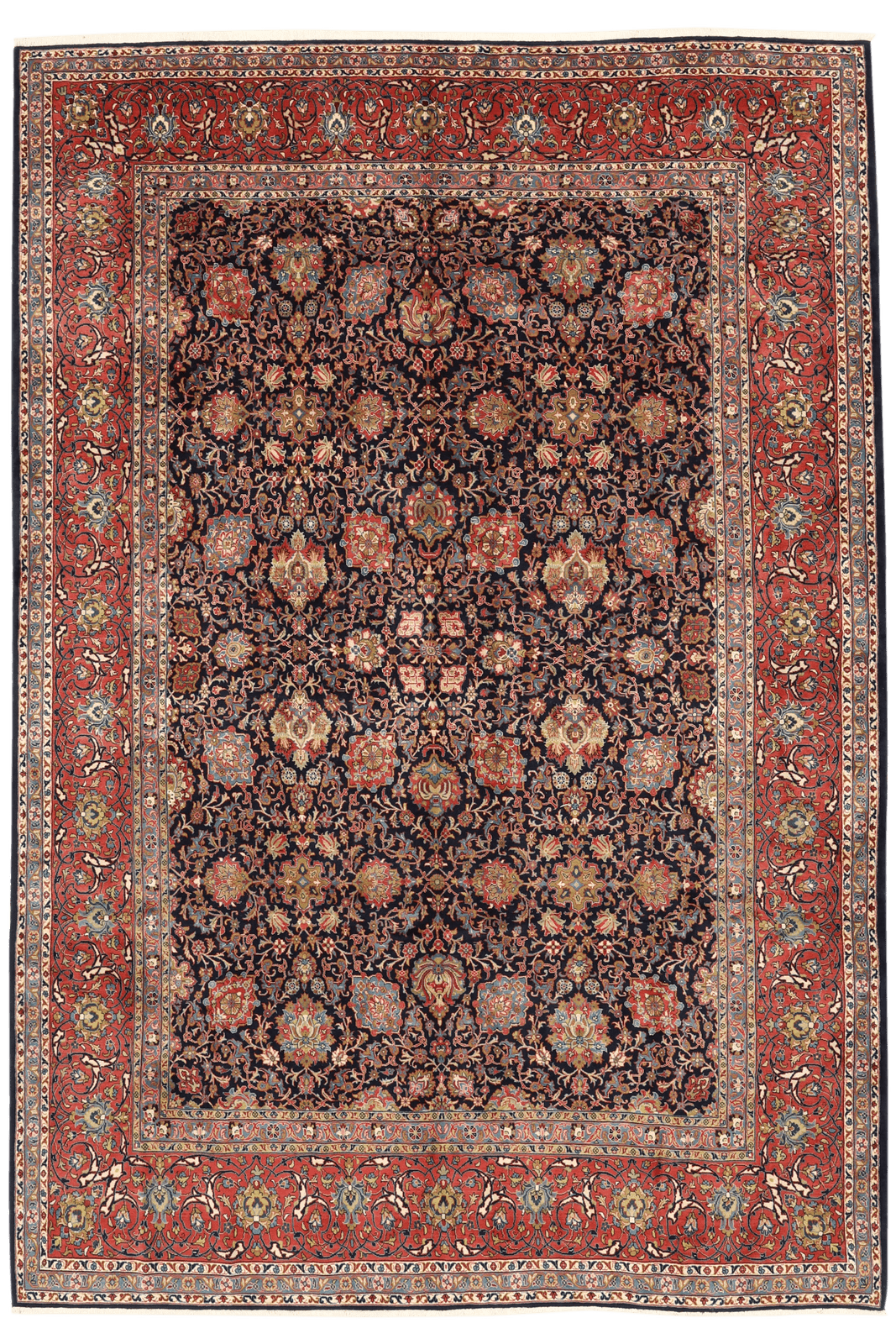 Sarough — Hand-knotted, 326x475 cm, 100% Virgin Wool | Main view
