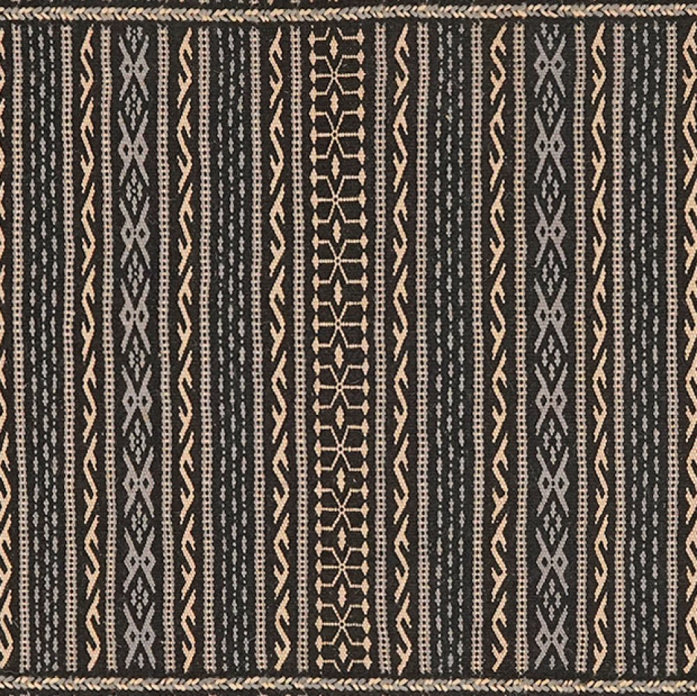 Kelim Kordi — Handmade, 82x122 cm, Black, 100% Virgin Wool | View 4