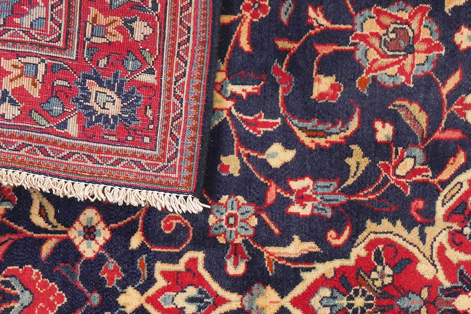 Mahal — Hand-knotted, 106x157 cm, Blue, 100% Virgin Wool | View 7