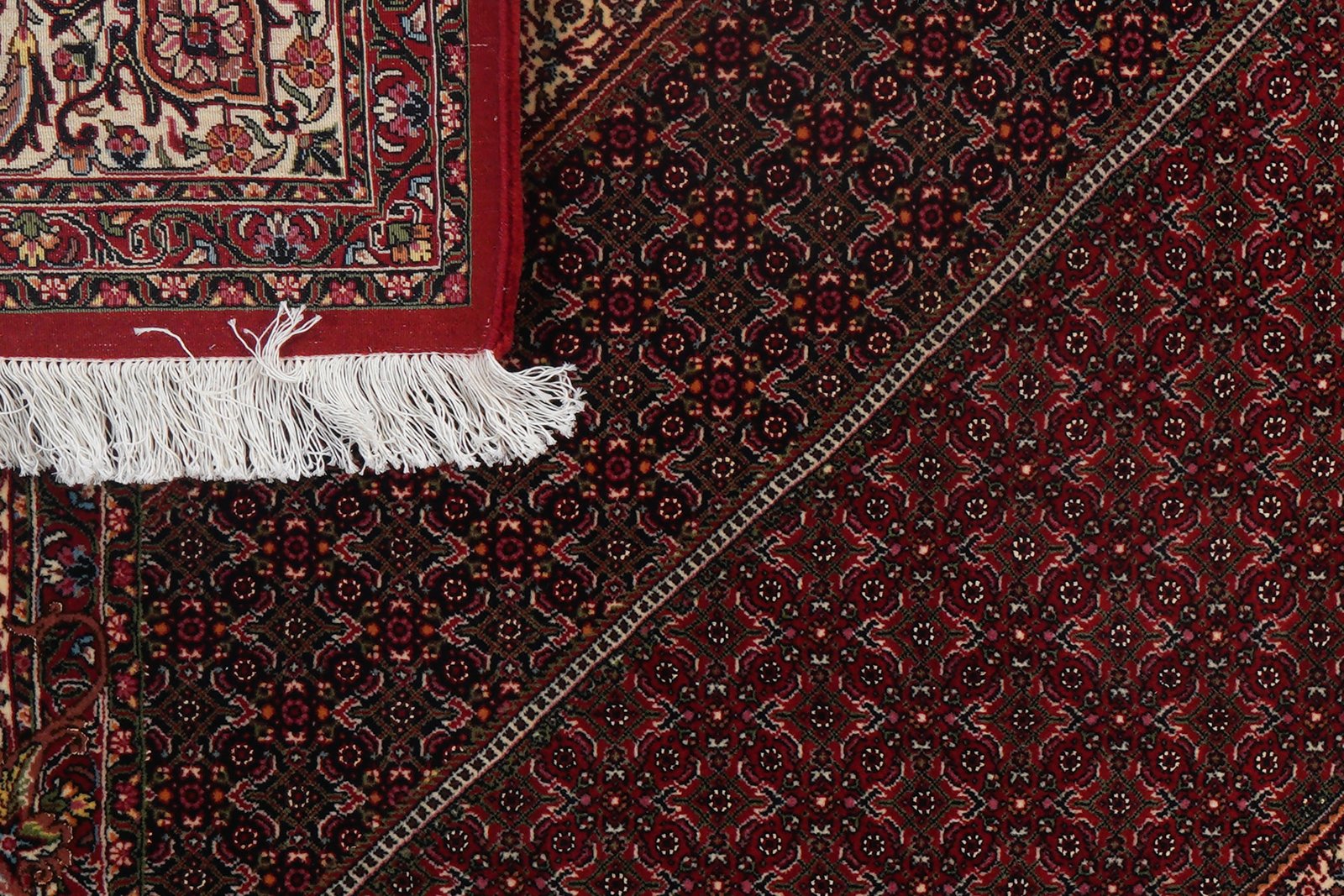 Bidjar Bookan — Hand-knotted, 202x304 cm, Red, 100% Virgin Wool | View 8
