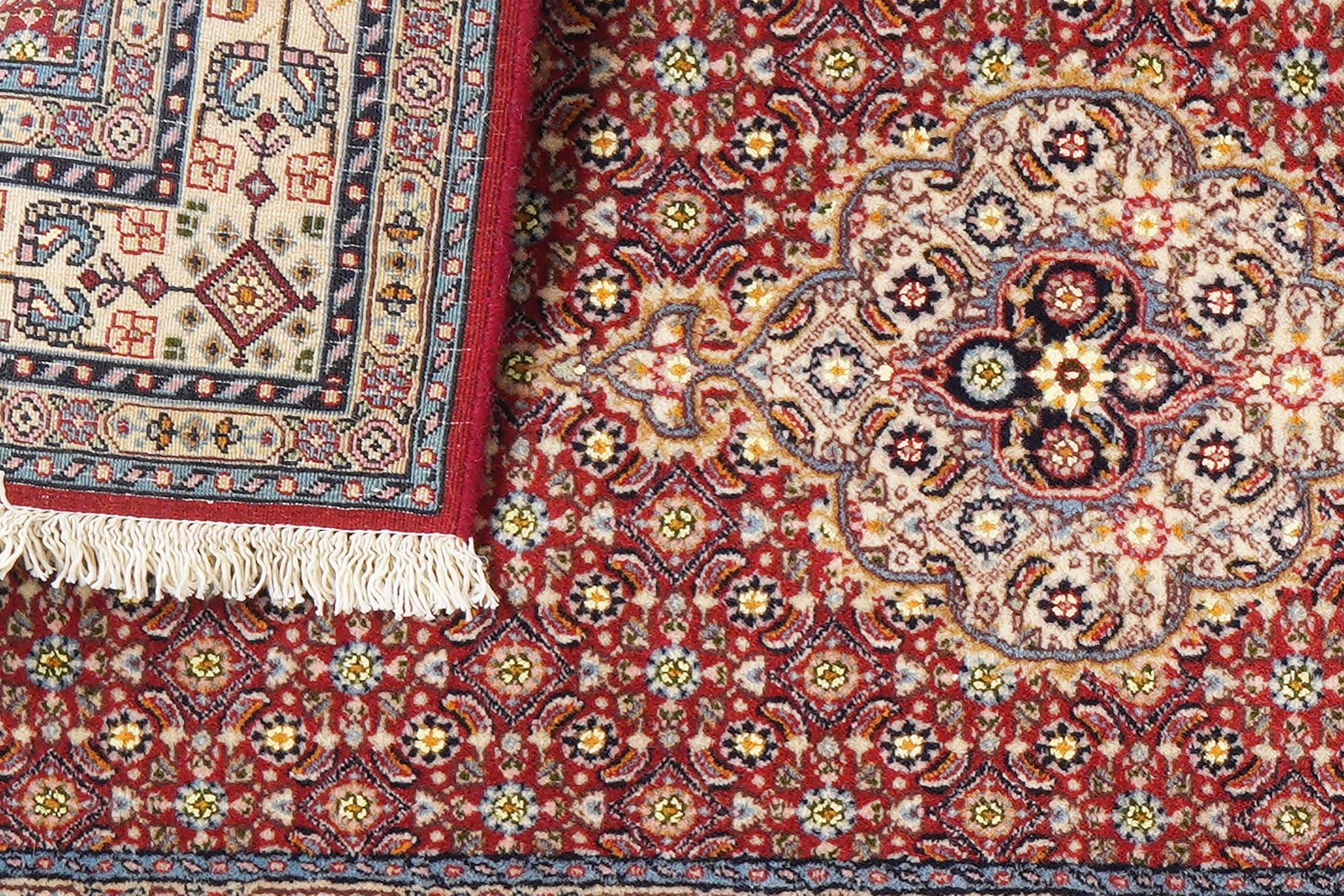 Moud Mahi — Hand-knotted, 79x242 cm, Red, 100% Virgin Wool | View 7