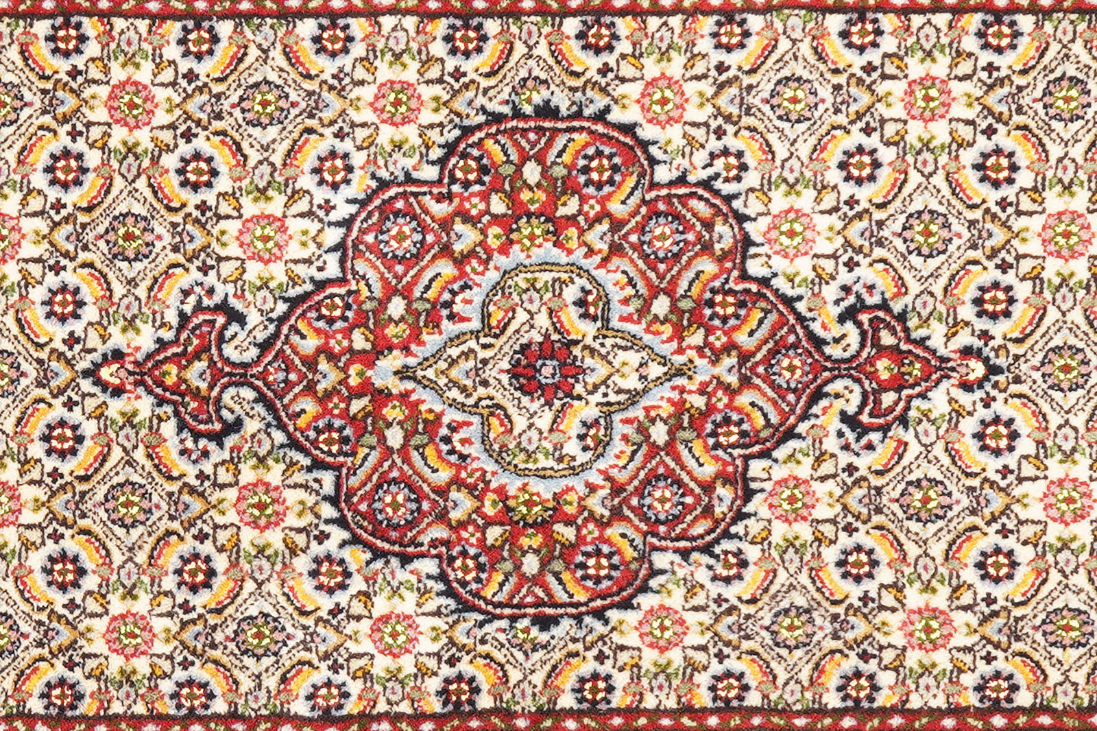 Moud Mahi — Handgefertigt, 247x77 cm, Beige, 100% Virgin Wool | View 9