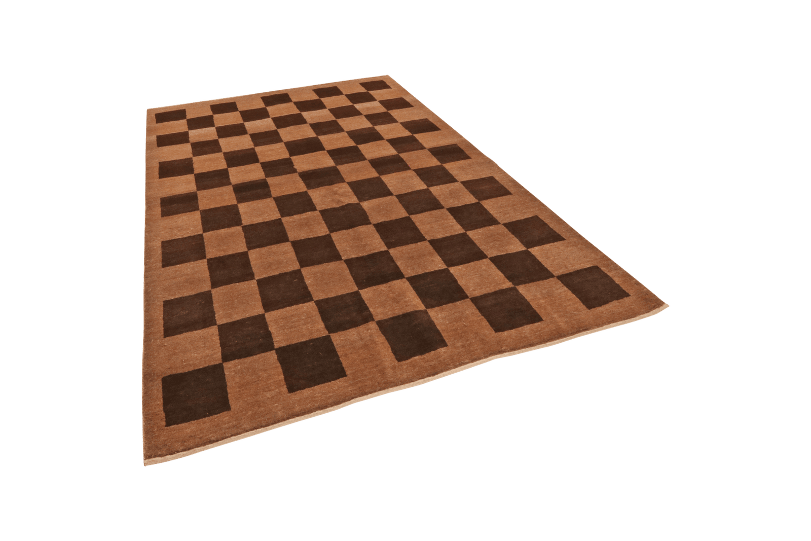 Rizbaf — Hand-knotted, 148x206 cm, Brown, 100% Virgin Wool | View 5