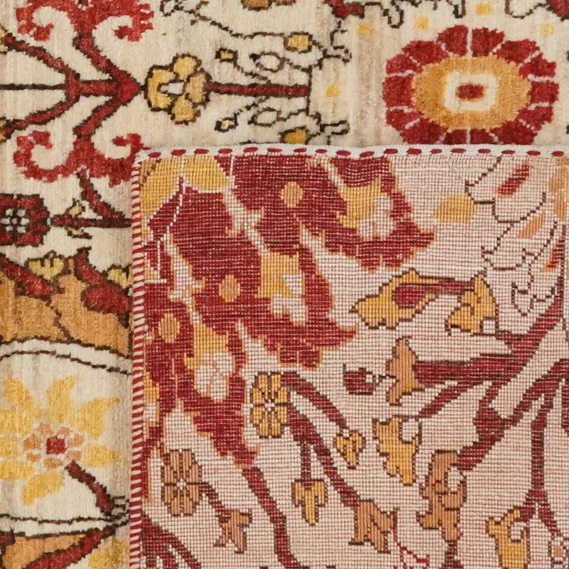 Rizbaf — Hand-knotted, 148x177 cm, Multicolor, 100% Virgin Wool | View 6