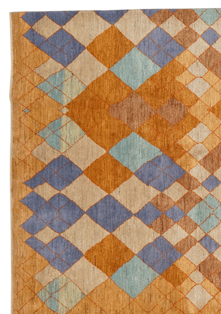 Rizbaf — Hand-knotted, 172x238 cm, Multicolor, 100% Virgin Wool | View 3