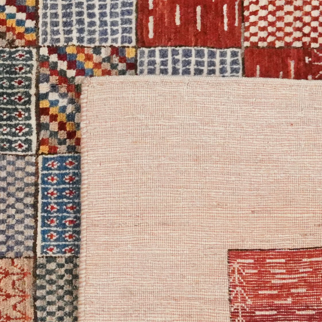 Rizbaf — Hand-knotted, 147x247 cm, Multicolor, 100% Virgin Wool | View 6