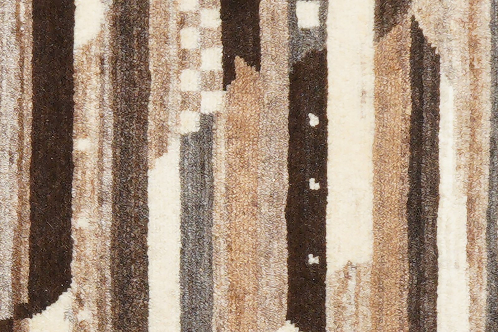 Rizbaf — Hand-knotted, 83x131 cm, Beige, 100% Virgin Wool | View 7