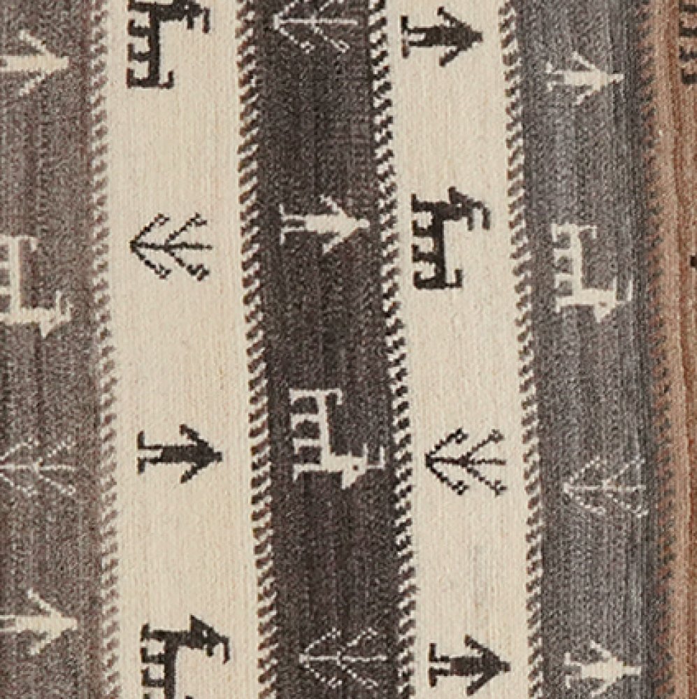 Rizbaf — Hand-knotted, 80x120 cm, Beige, 100% Virgin Wool | View 4