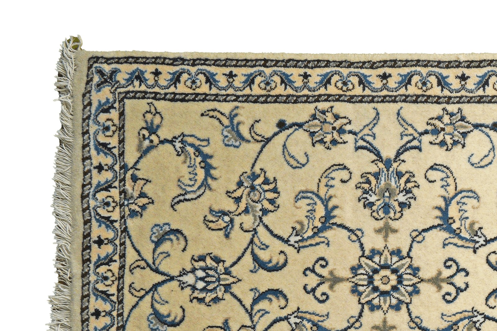Nain 12La — Hand-knotted, 79x299 cm, Beige, 100% Virgin Wool | View 3