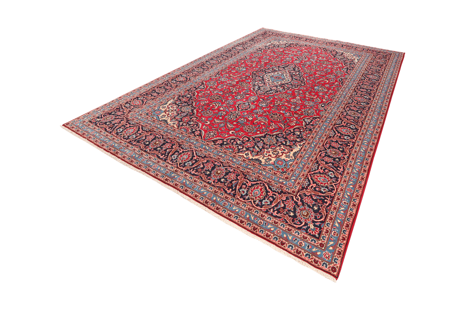 Ardakan — Hand-knotted, 247x358 cm, Red, 100% Virgin Wool | View 5