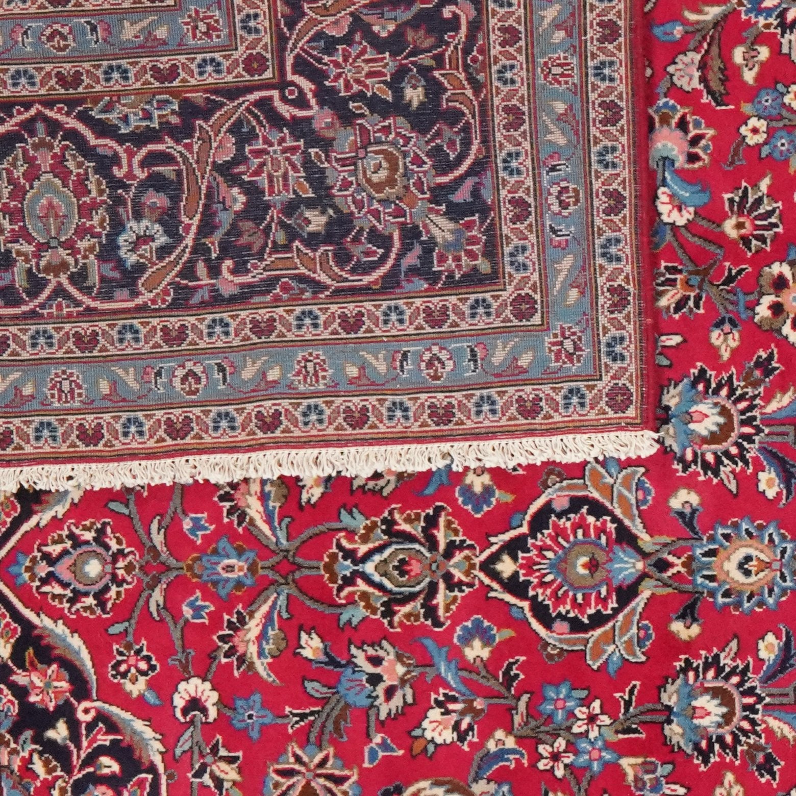 Ardakan — Hand-knotted, 247x358 cm, Red, 100% Virgin Wool | View 6