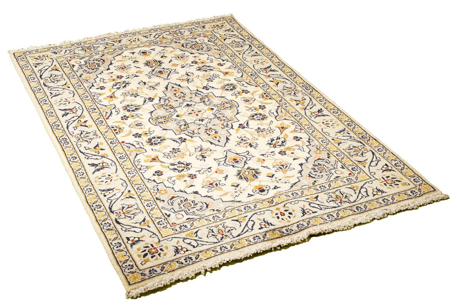 Ardakan — Hand-knotted, 100x149 cm, Beige, 100% Virgin Wool | View 4