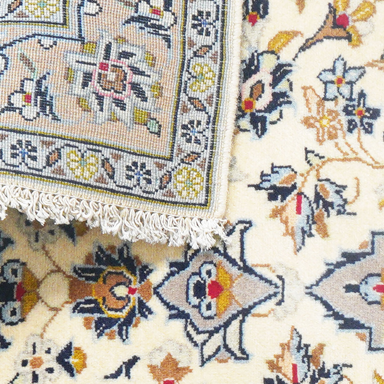 Ardakan — Hand-knotted, 100x149 cm, Beige, 100% Virgin Wool | View 6
