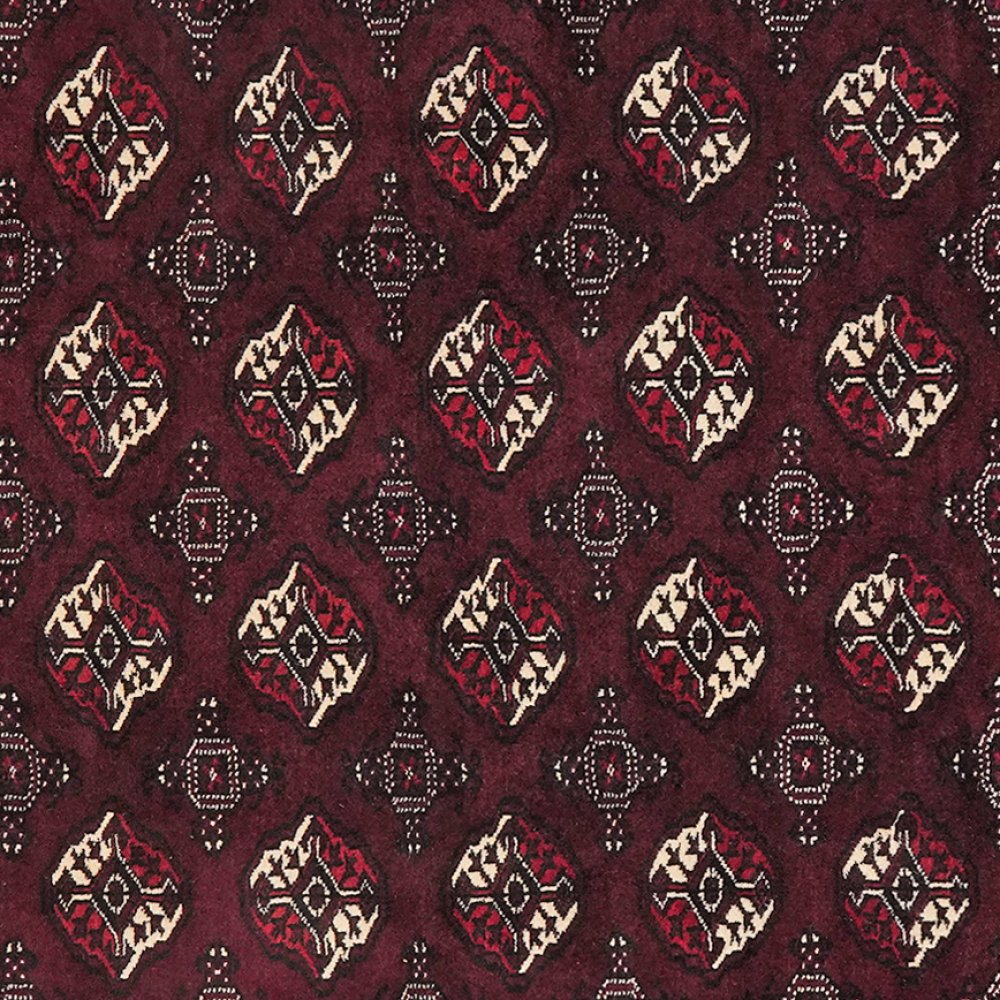 Turkman — Hand-knotted, 187x257 cm, Red, 100% Virgin Wool | View 4