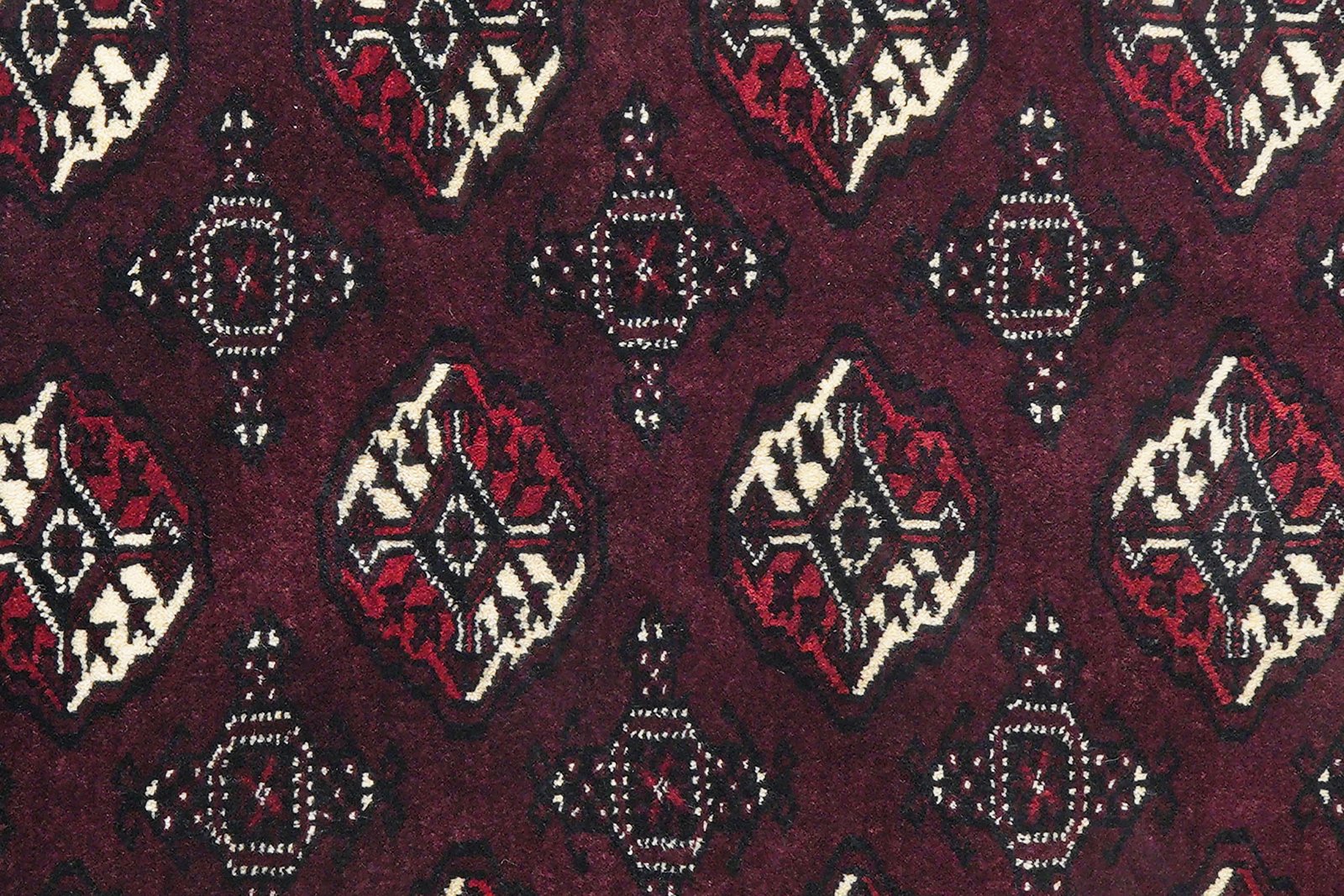 Turkman — Hand-knotted, 187x257 cm, Red, 100% Virgin Wool | View 8