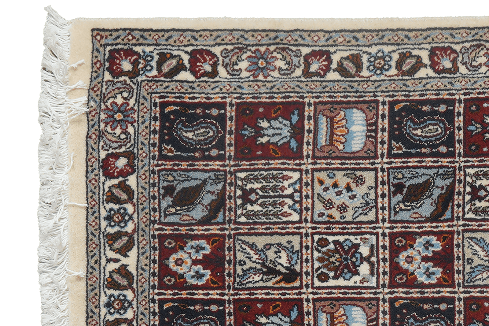Moud Felder — Hand-knotted, 58x91 cm, Multicolor, 100% Virgin Wool | View 3