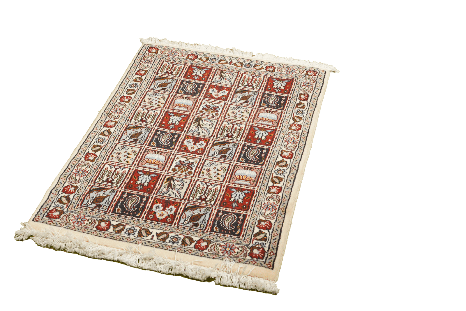 Moud Felder — Hand-knotted, 58x91 cm, Multicolor, 100% Virgin Wool | View 5