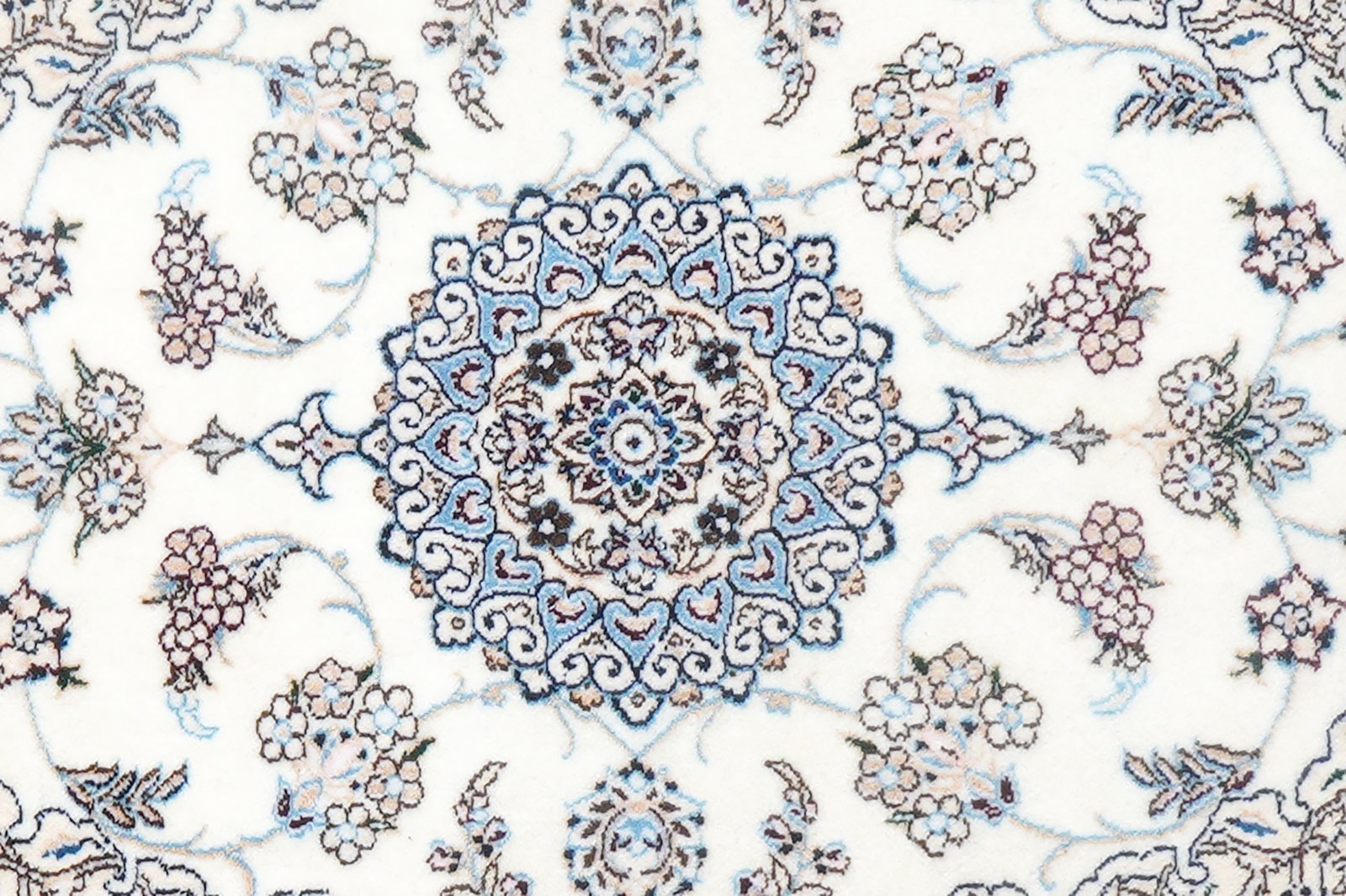 Nain 6La — Hand-knotted, 60x91 cm, Beige, 100% Virgin Wool | View 8