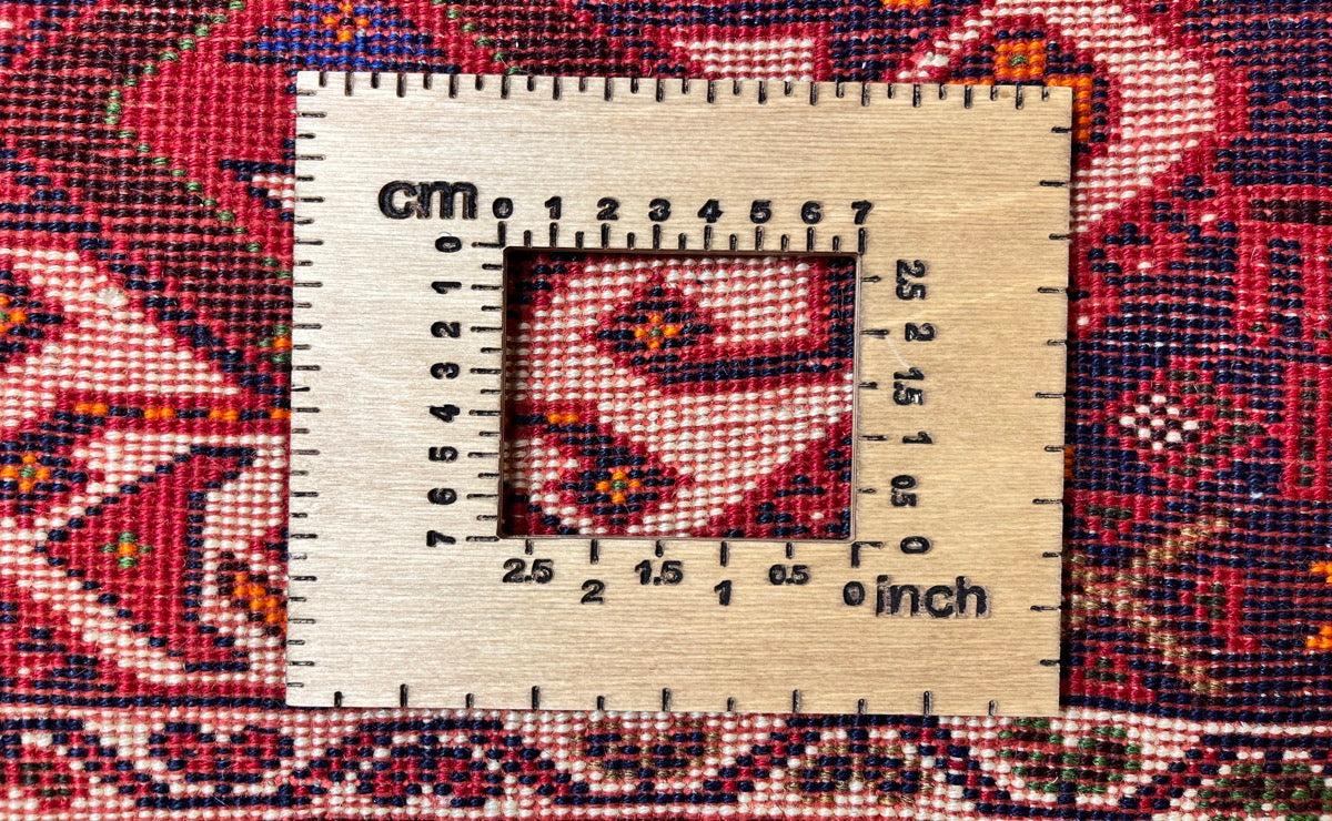 Gashgai — Hand-knotted, 167x290 cm, Red, 100% Virgin Wool | View 11