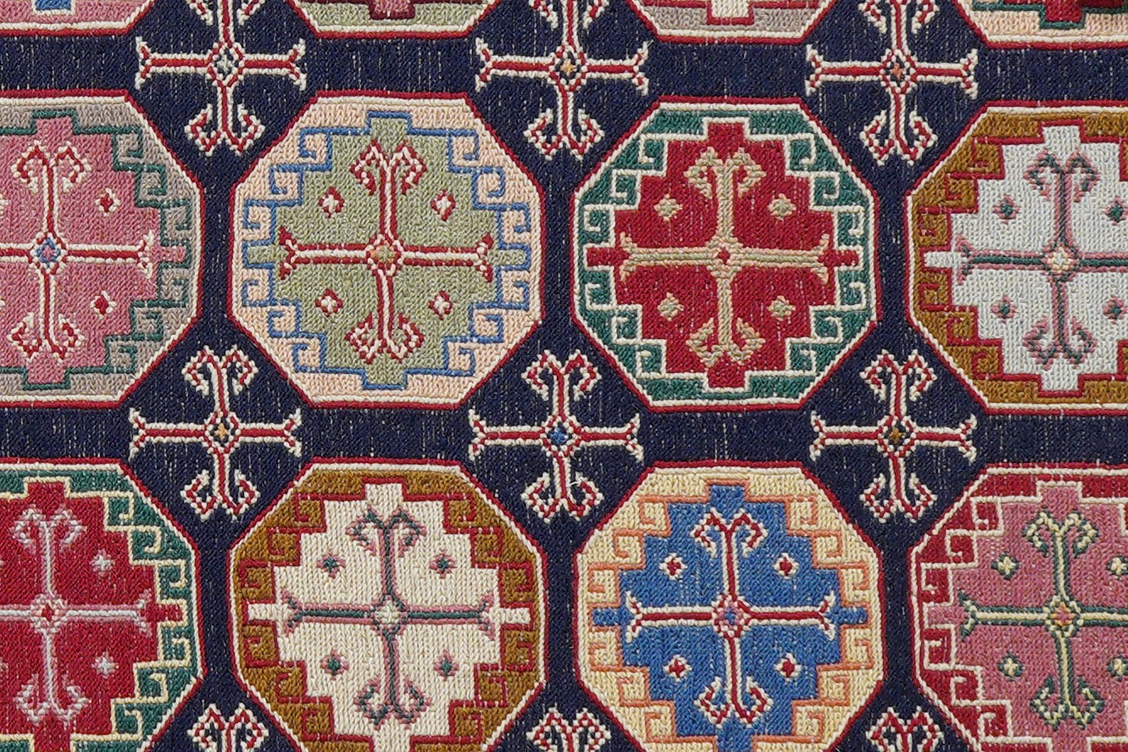 Sumak Shahsavan — Handmade, 103x142 cm, Blue, 100% Virgin Wool | View 6