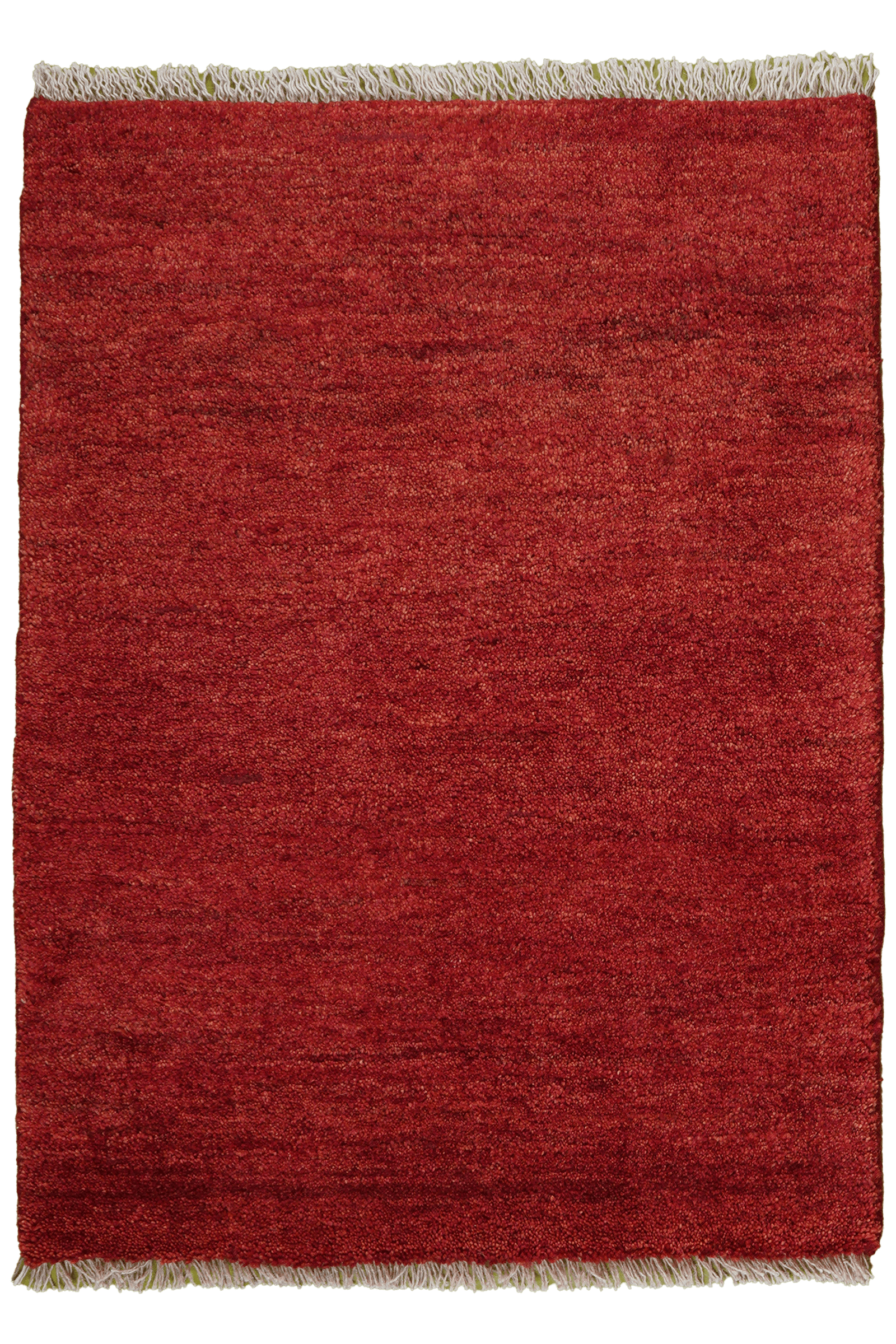 Gabbeh — Handgefertigt, 94x69 cm, Rot, 100% Virgin Wool | Main view