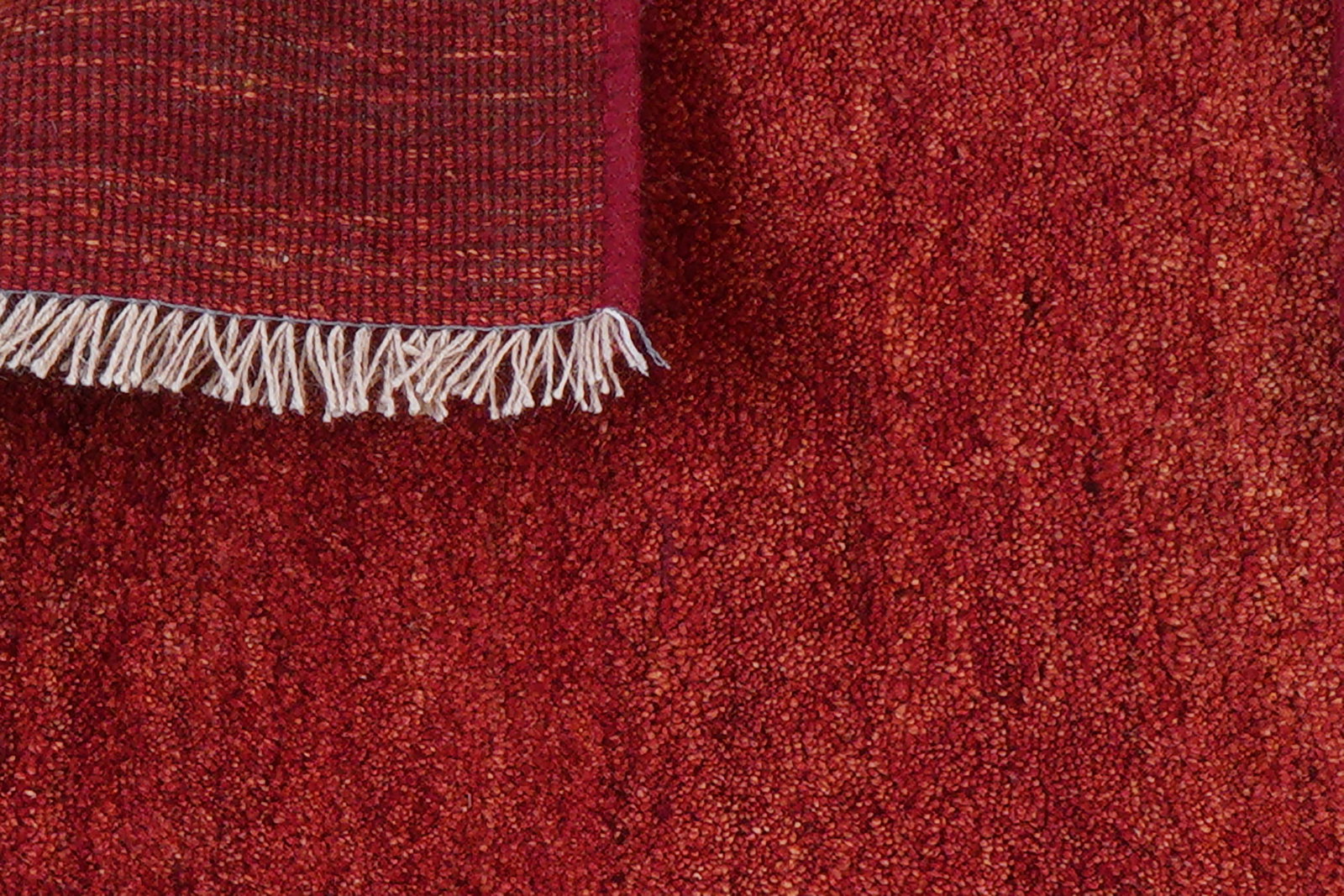 Gabbeh — Handgefertigt, 94x69 cm, Rot, 100% Virgin Wool | View 9