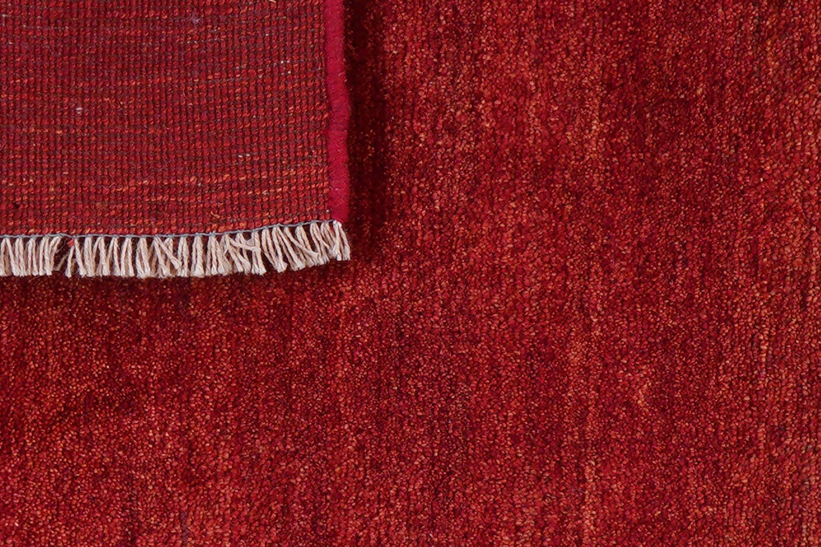Gabbeh — Hand-knotted, 86x120 cm, Red, 100% Virgin Wool | View 8
