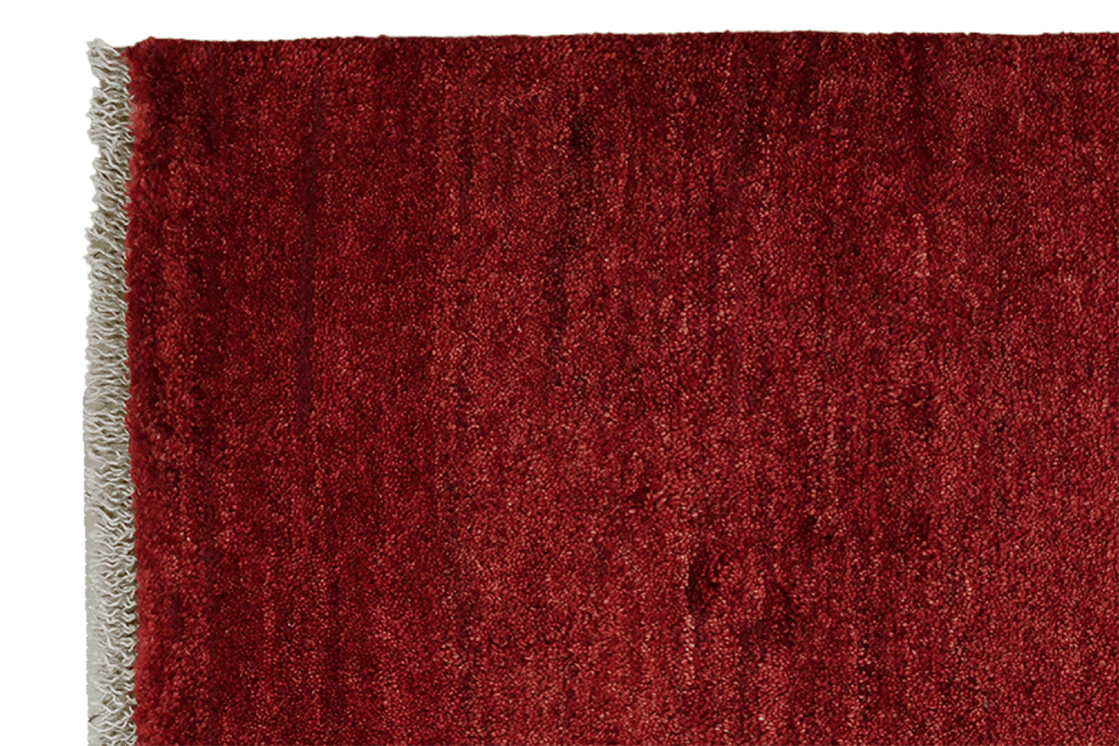 Gabbeh — Hand-knotted, 101x149 cm, Red, 100% Virgin Wool | View 3