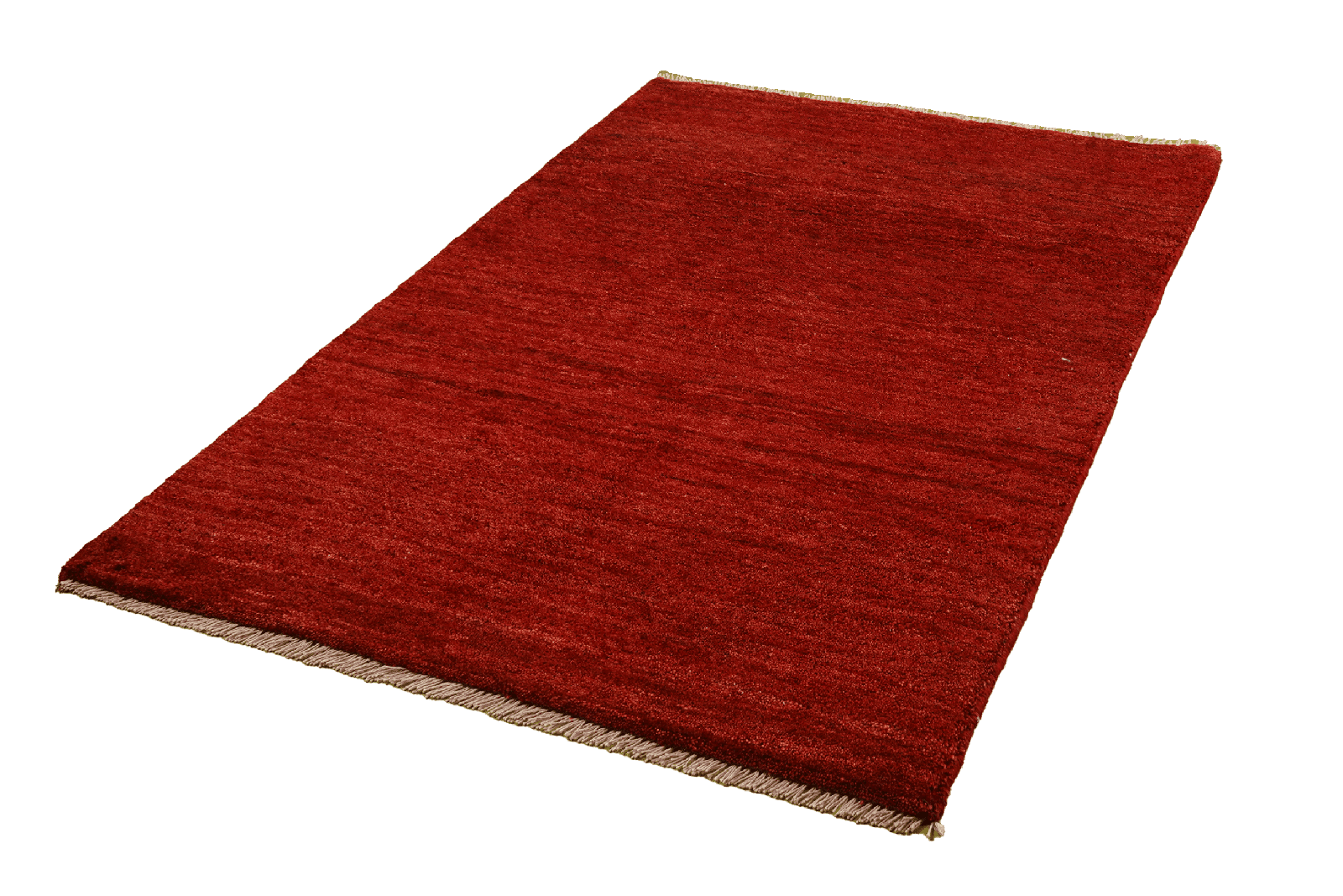 Gabbeh — Hand-knotted, 101x149 cm, Red, 100% Virgin Wool | View 4