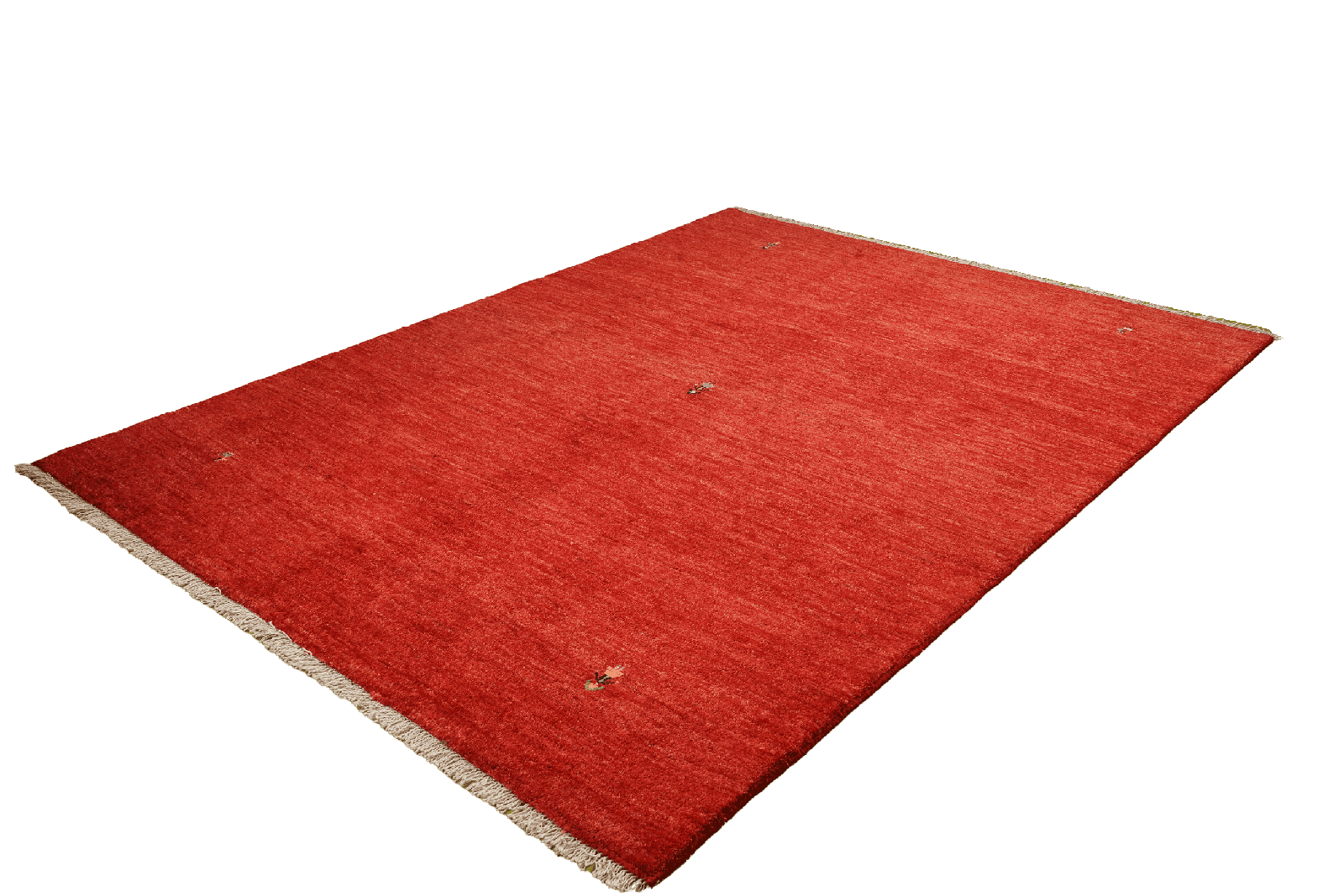 Gabbeh — Hand-knotted, 169x240 cm, Red, 100% Virgin Wool | View 4