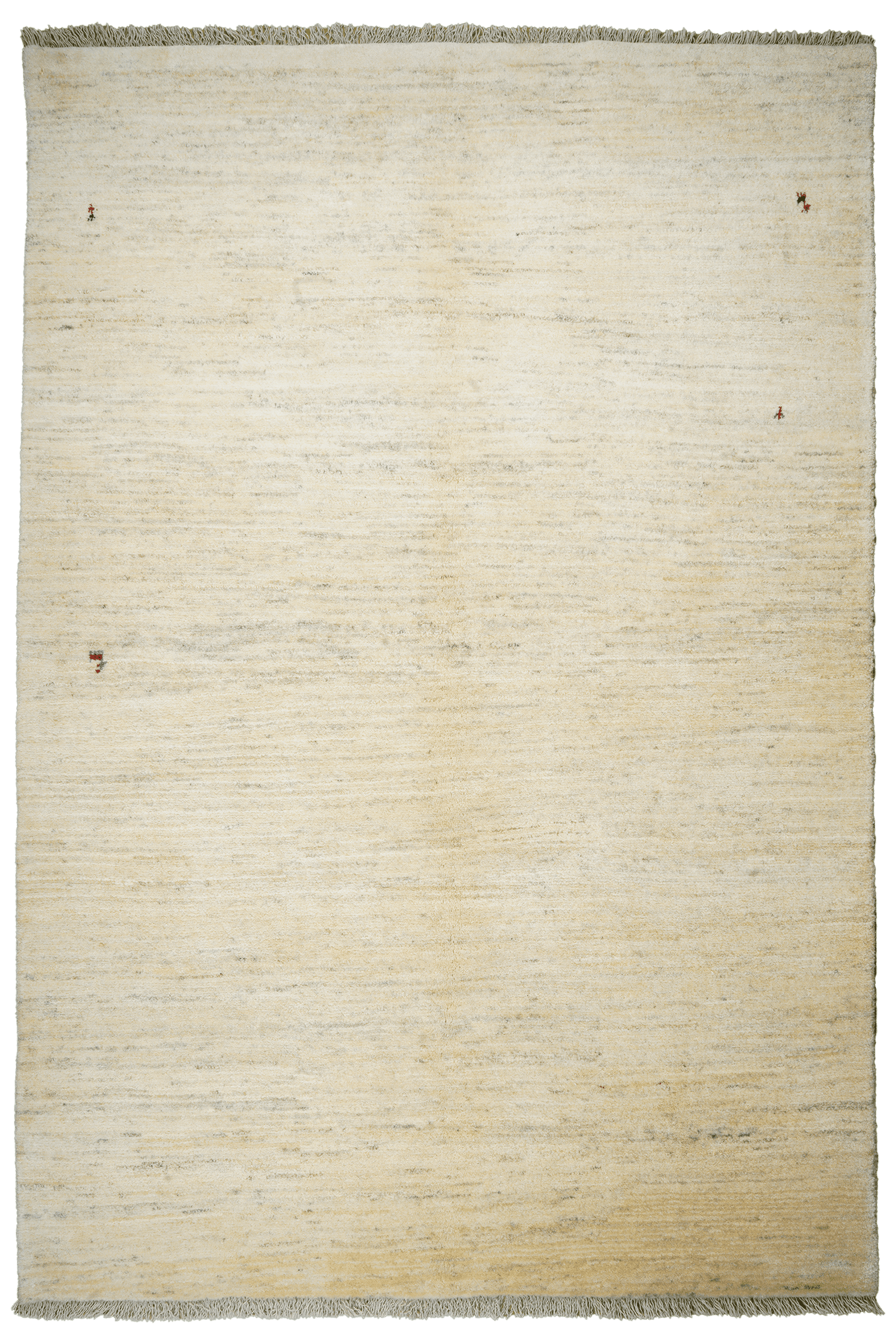 Gabbeh — Hand-knotted, 169x249 cm, Beige, 100% Virgin Wool | Main view