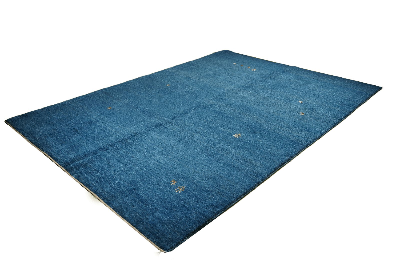 Gabbeh — Hand-knotted, 205x295 cm, Blue, 100% Virgin Wool | View 5