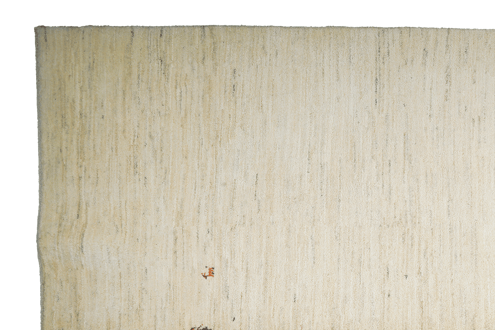 Gabbeh — Hand-knotted, 203x303 cm, Beige, 100% Virgin Wool | View 3