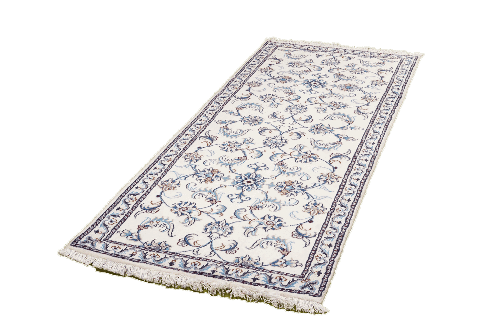 Nain 12La — Handgefertigt, 196x78 cm, Beige, 100% Virgin Wool | View 6