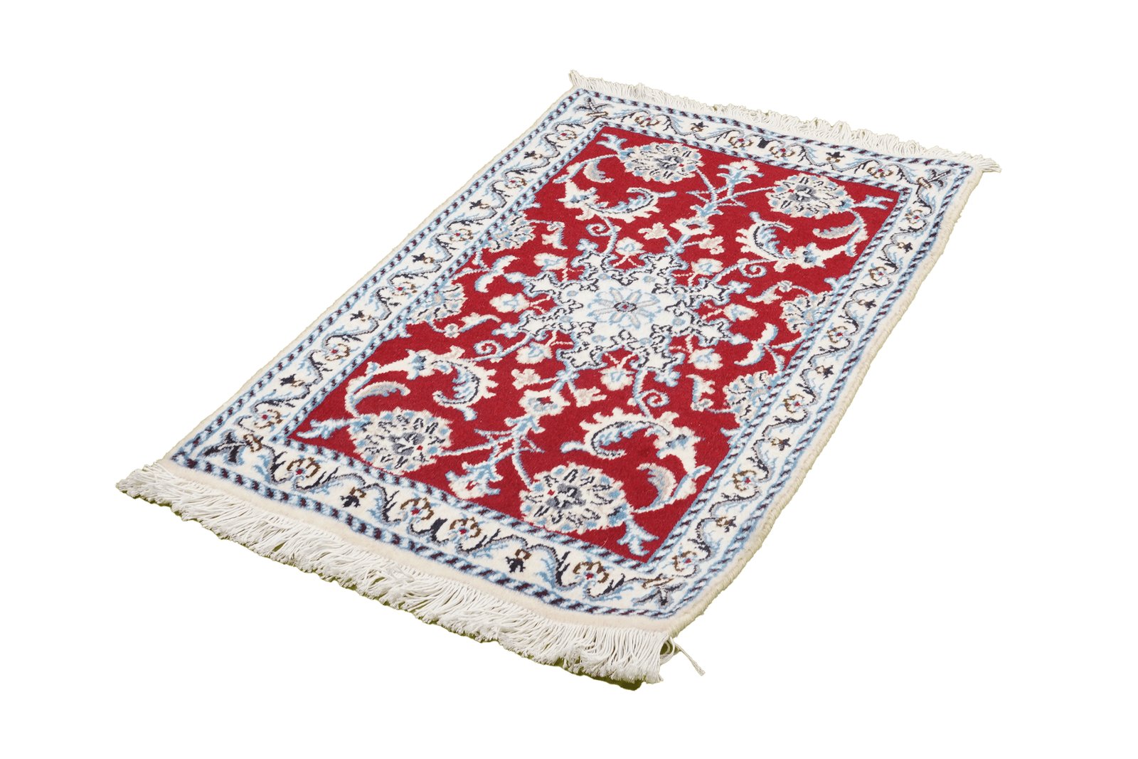 Nain 12La — Hand-knotted, 60x93 cm, Red, 100% Virgin Wool | View 4