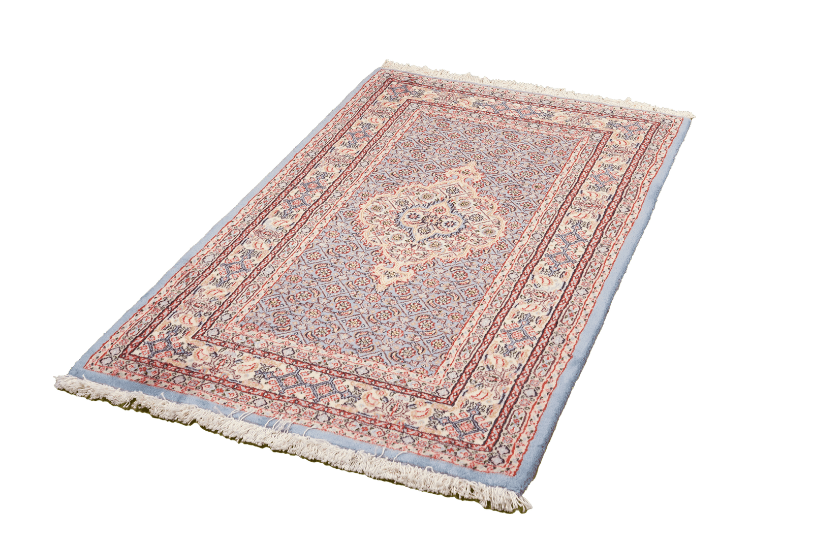 Moud Mahi — Hand-knotted, 78x122 cm, Blue, 100% Virgin Wool | View 5