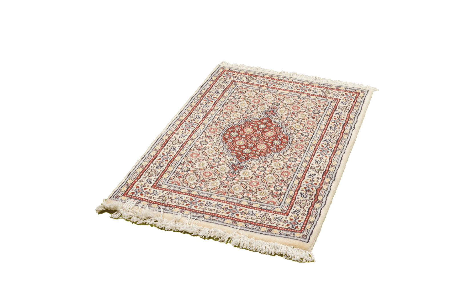 Moud Mahi — Hand-knotted, 58x87 cm, Beige, 100% Virgin Wool | View 5