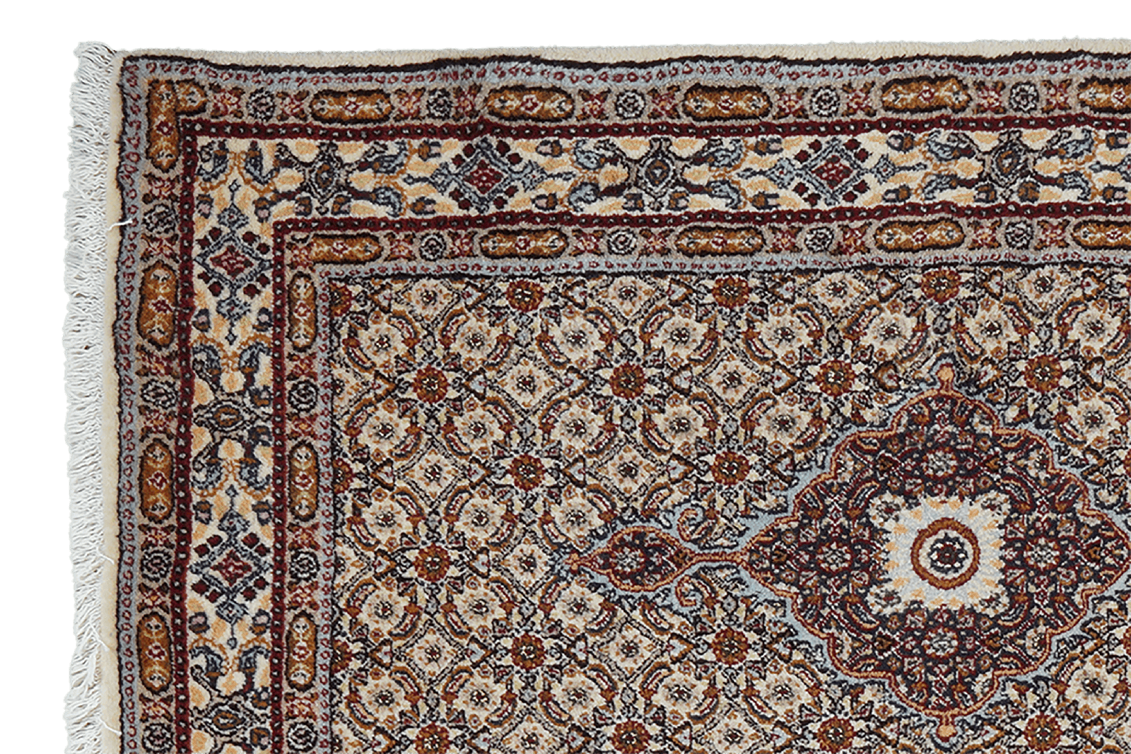 Moud Mahi — Hand-knotted, 78x200 cm, Brown, 100% Virgin Wool | View 3
