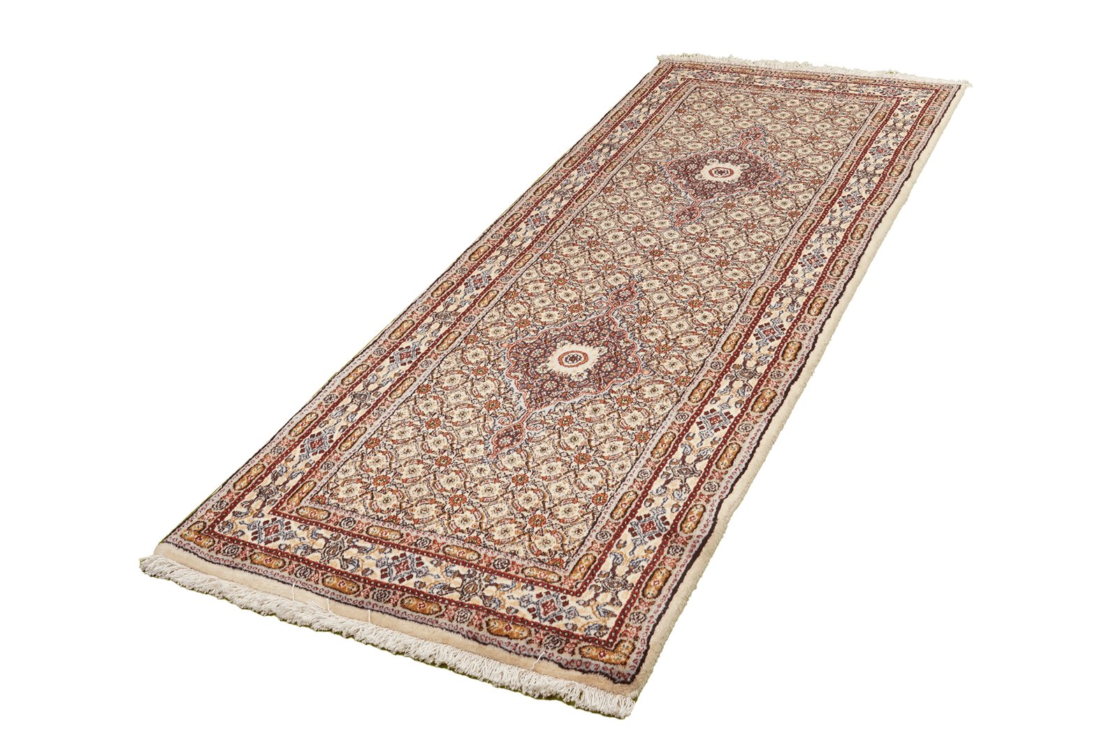 Moud Mahi — Hand-knotted, 78x200 cm, Brown, 100% Virgin Wool | View 5