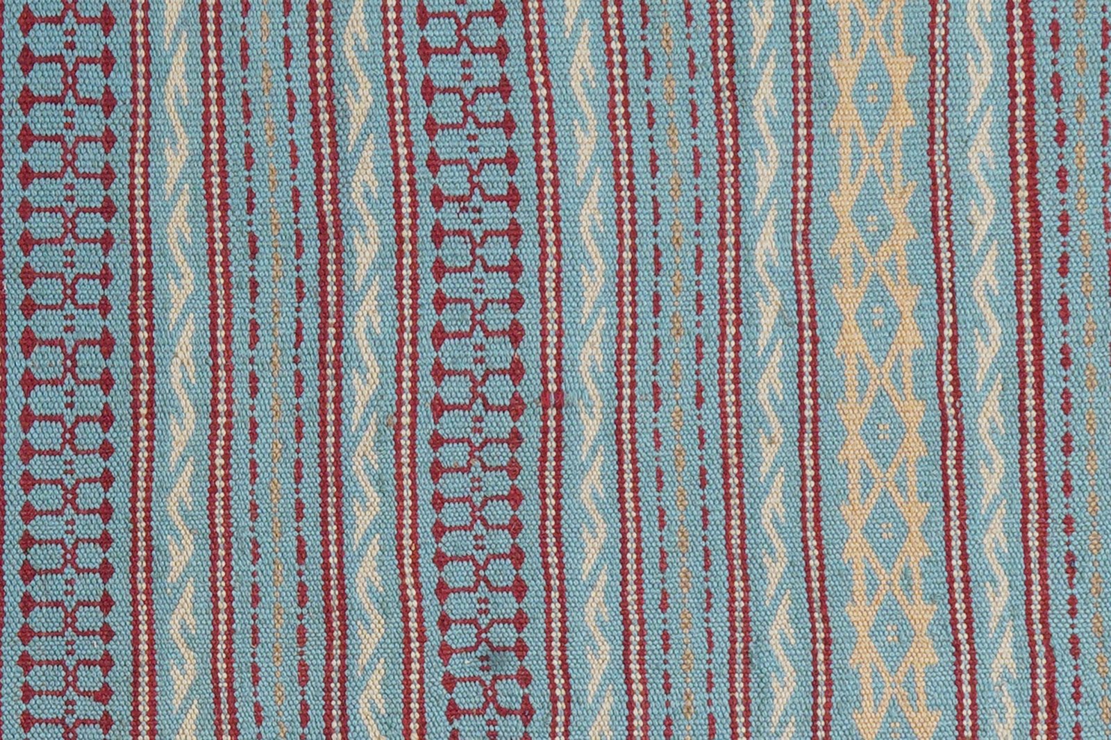 Kelim Kordi — Handmade, 171x248 cm, Blue, 100% Virgin Wool | View 6
