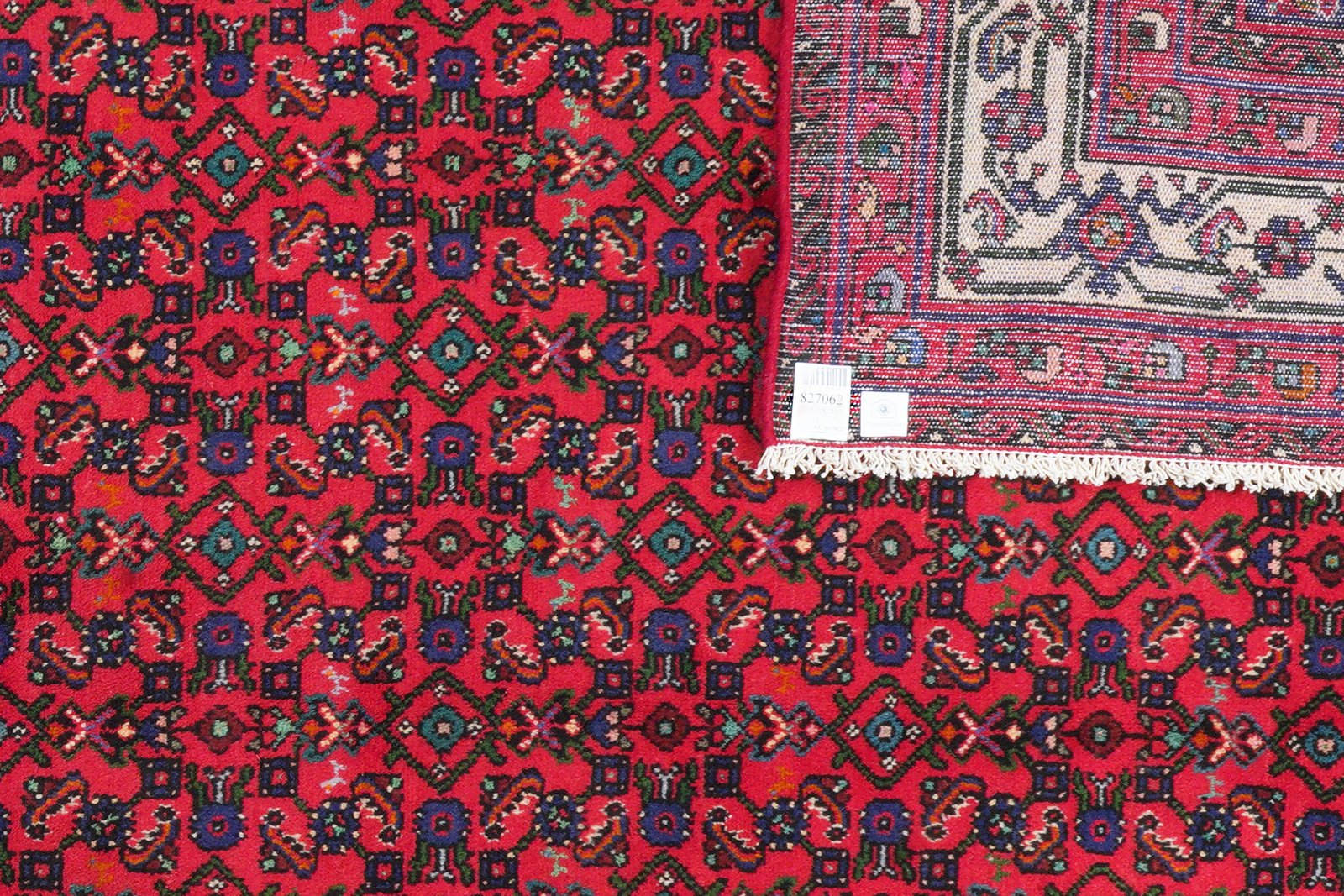 Indjelass — Hand-knotted, 207x301 cm, Red, 100% Virgin Wool | View 6