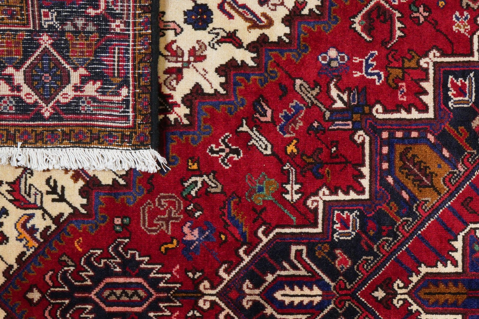 Mehrewan — Hand-knotted, 204x288 cm, Red, 100% Virgin Wool | View 8