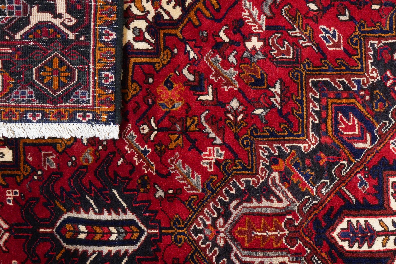 Mehrewan — Hand-knotted, 207x294 cm, Red, 100% Virgin Wool | View 8