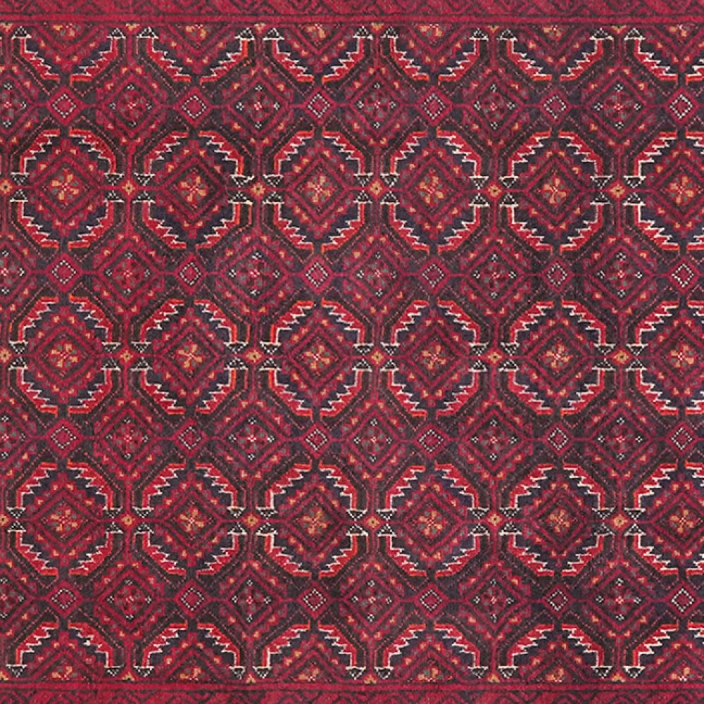 Belutch — Hand-knotted, 96x170 cm, Black, 100% Virgin Wool | View 4