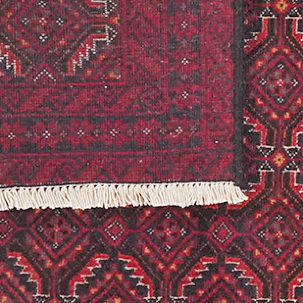 Belutch — Hand-knotted, 96x170 cm, Black, 100% Virgin Wool | View 6