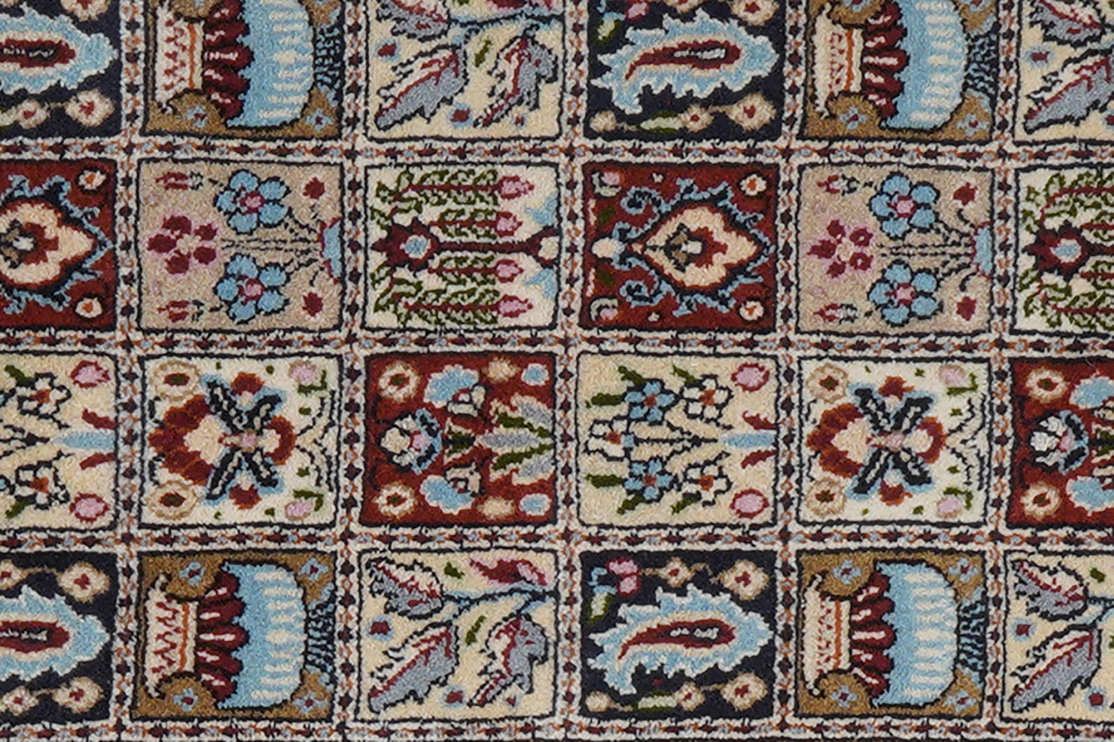 Moud Felder — Handgefertigt, 88x59 cm, Beige, 100% Virgin Wool | View 9