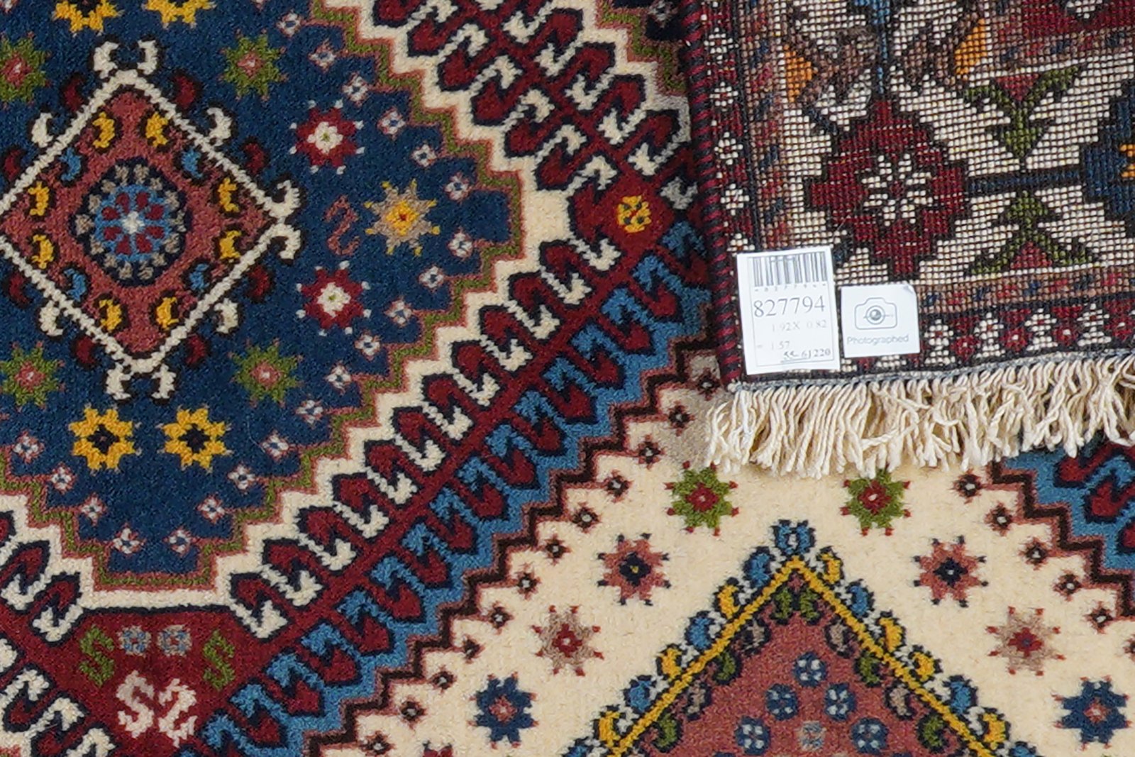Yalameh — Hand-knotted, 82x192 cm, Beige, 100% Virgin Wool | View 6