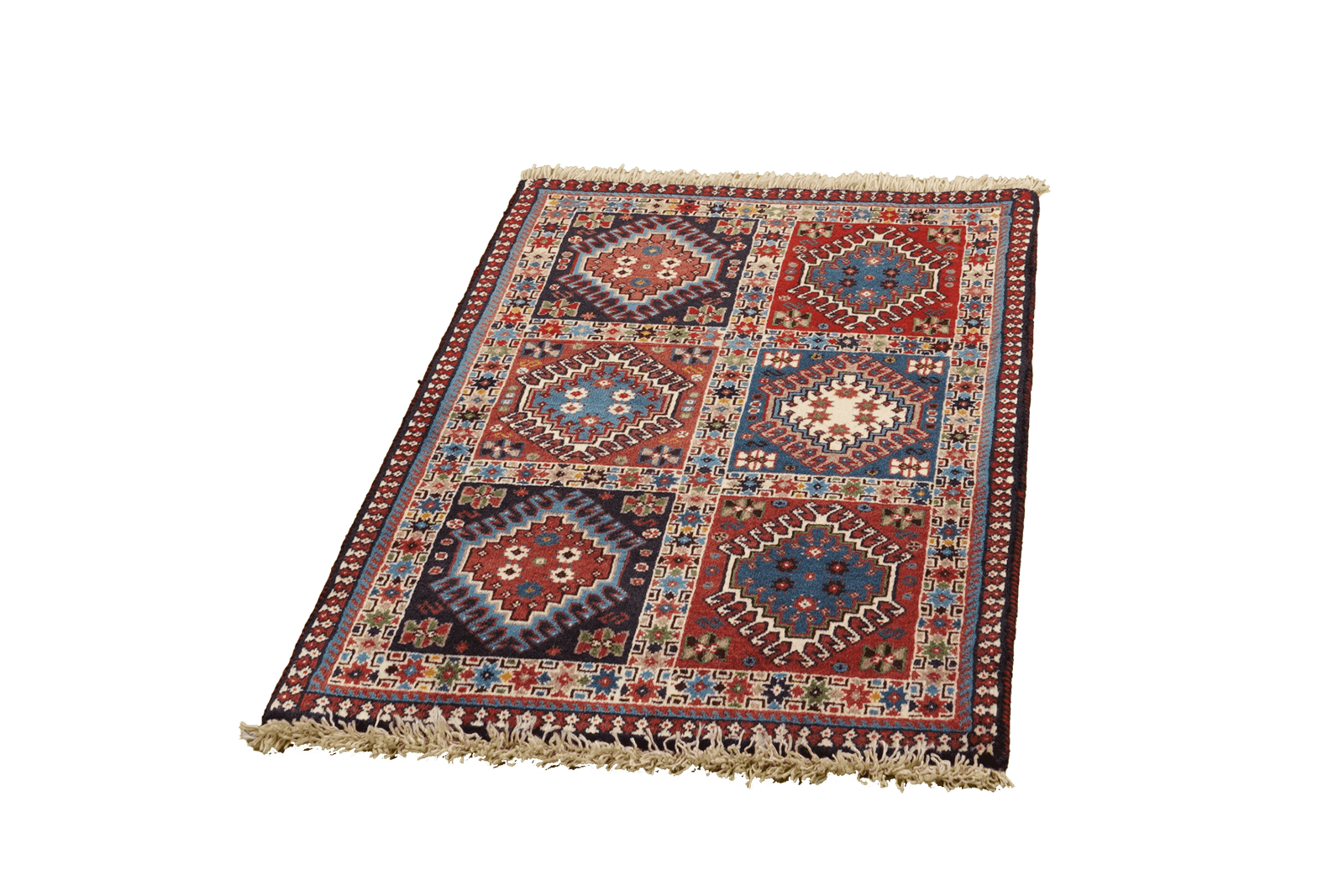 Yalameh — Hand-knotted, 63x93 cm, Multicolor, 100% Virgin Wool | View 5